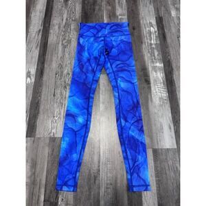 Size 4 - Lululemon Wunder Under Leggings Midnight Tulle Multi Low Rise